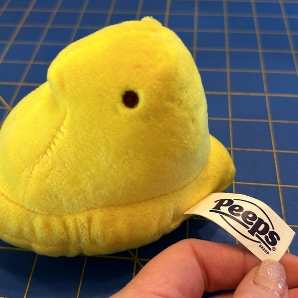 Just Born Peeps Stuffed Animals Blue Yellow Plush Easter Toy lot of 2 - Picture 2 of 5